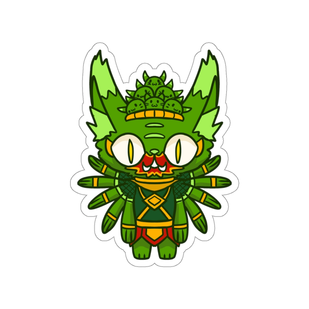Tosakan Cat Die-Cut Sticker