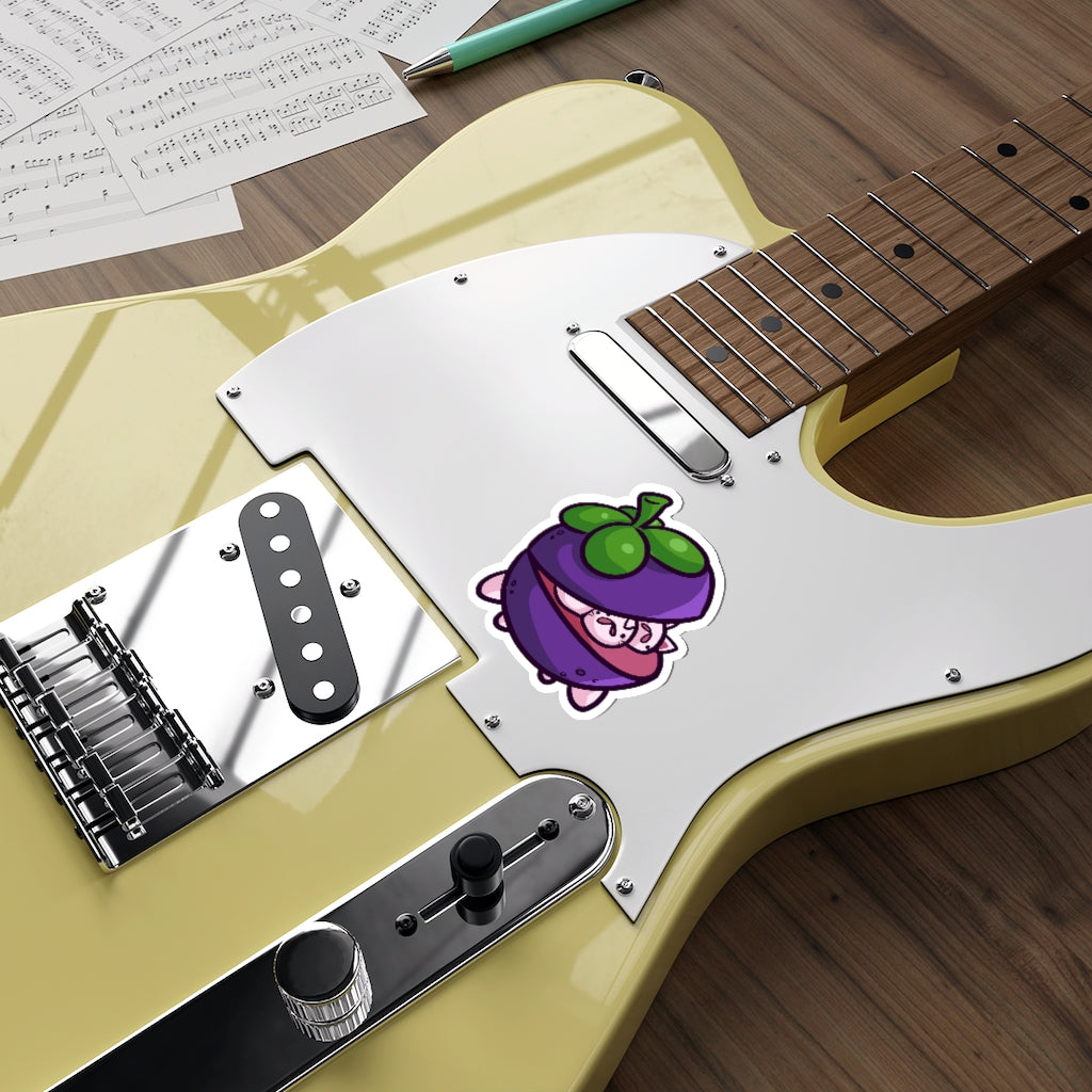 Mangosteen Cats Die-Cut Sticker