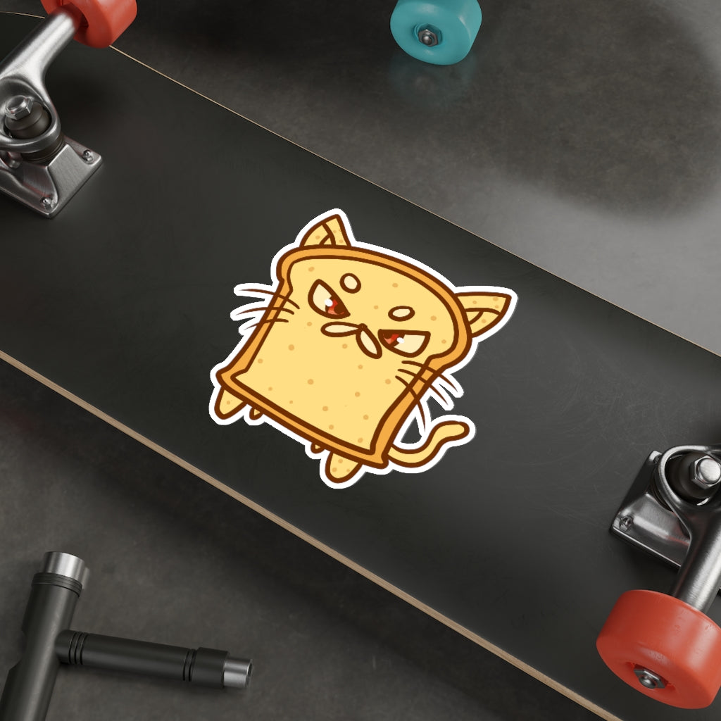 Bread Cat Die-Cut Sticker