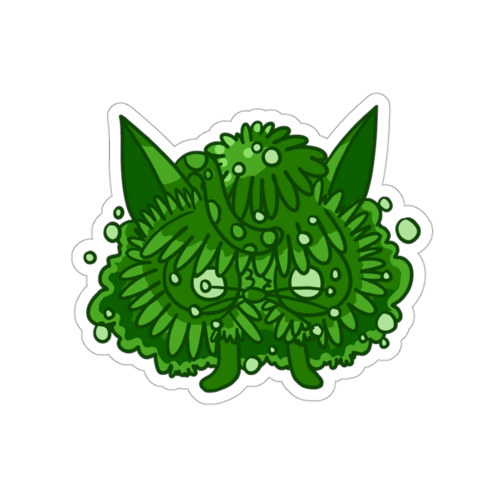 Bush Cat Die-Cut Sticker