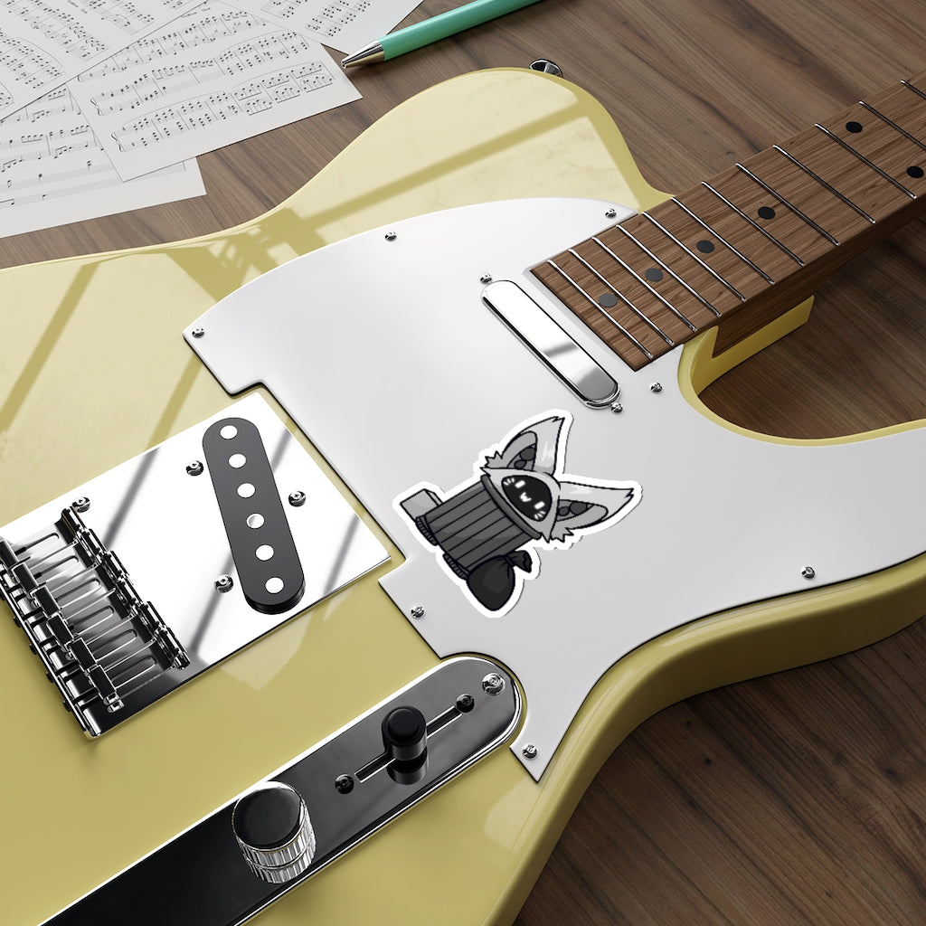 Trash Cat Die-Cut Sticker