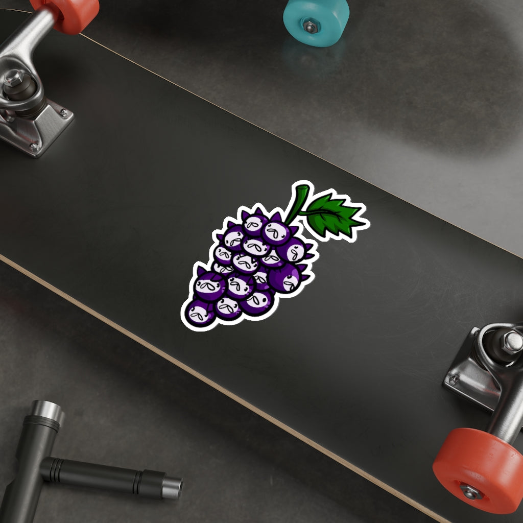 Grape Cats Die-Cut Sticker
