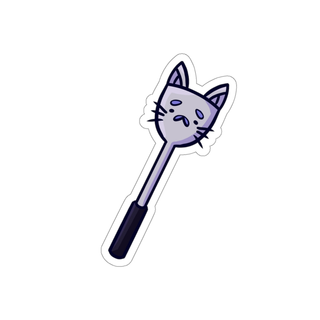 Spatula Cat Die-Cut Sticker