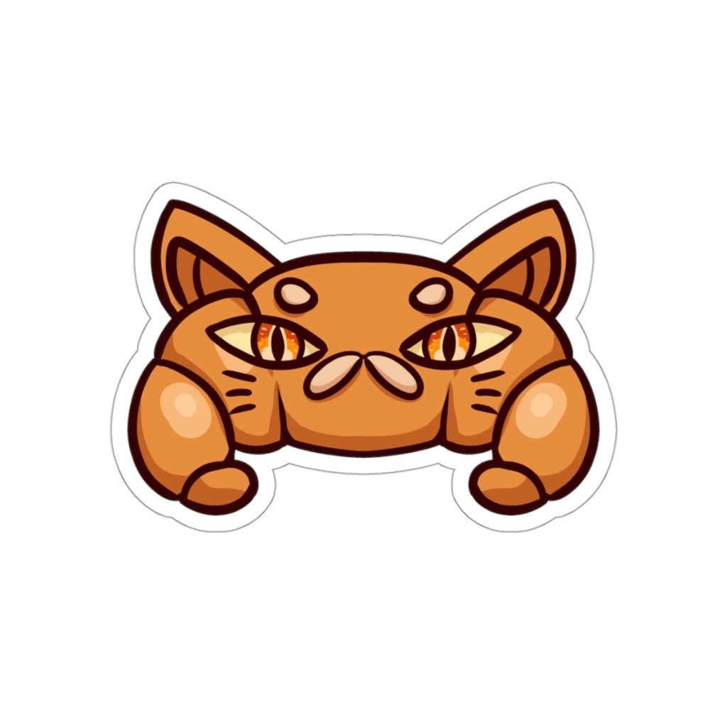 Croissant Cat Die-Cut Sticker