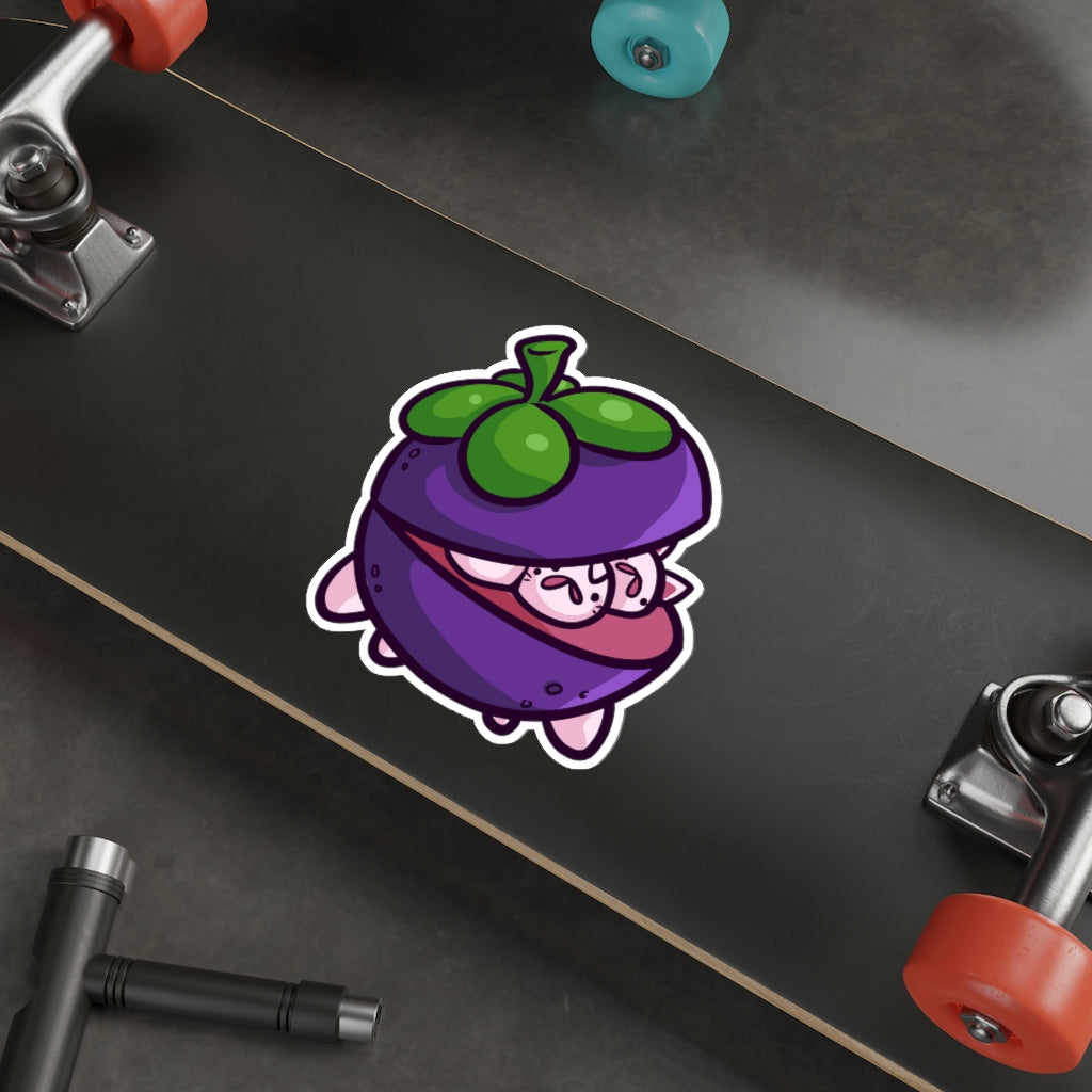 Mangosteen Cats Die-Cut Sticker