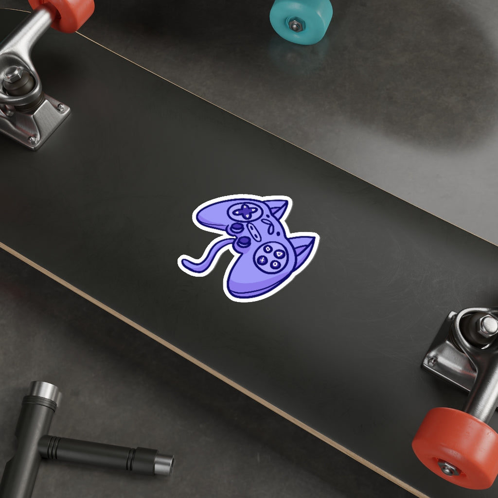 Controller Cat Die-Cut Sticker