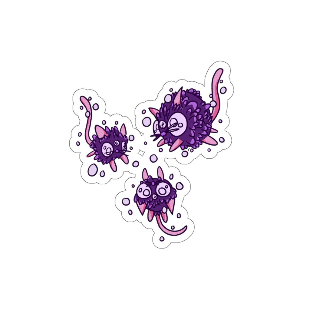 Third Eye Cats Die-Cut Sticker