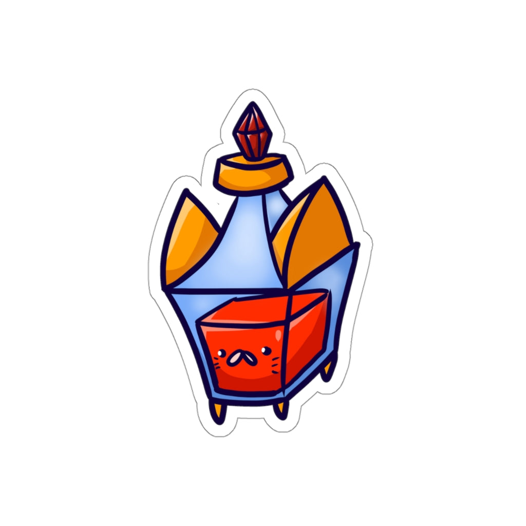Potion Cat Die-Cut Sticker