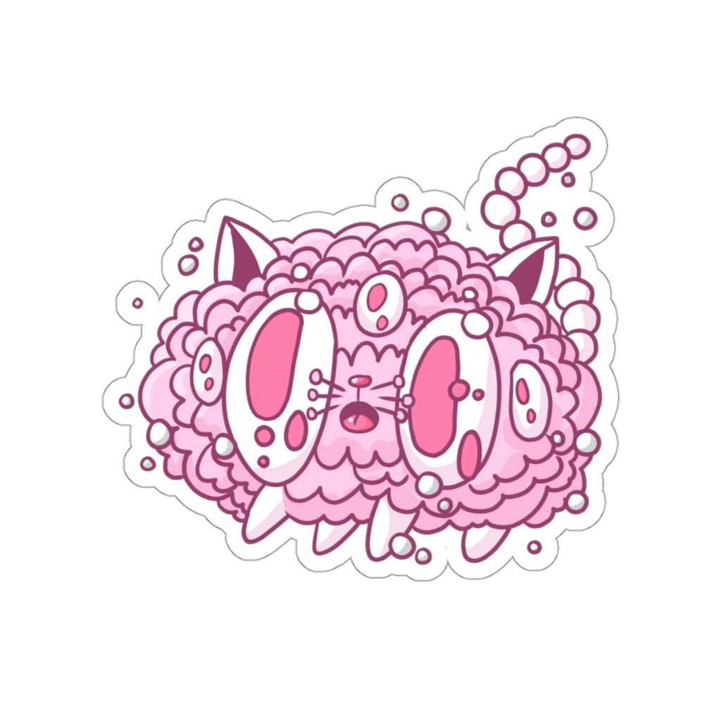 Fluff Cat Die-Cut Sticker