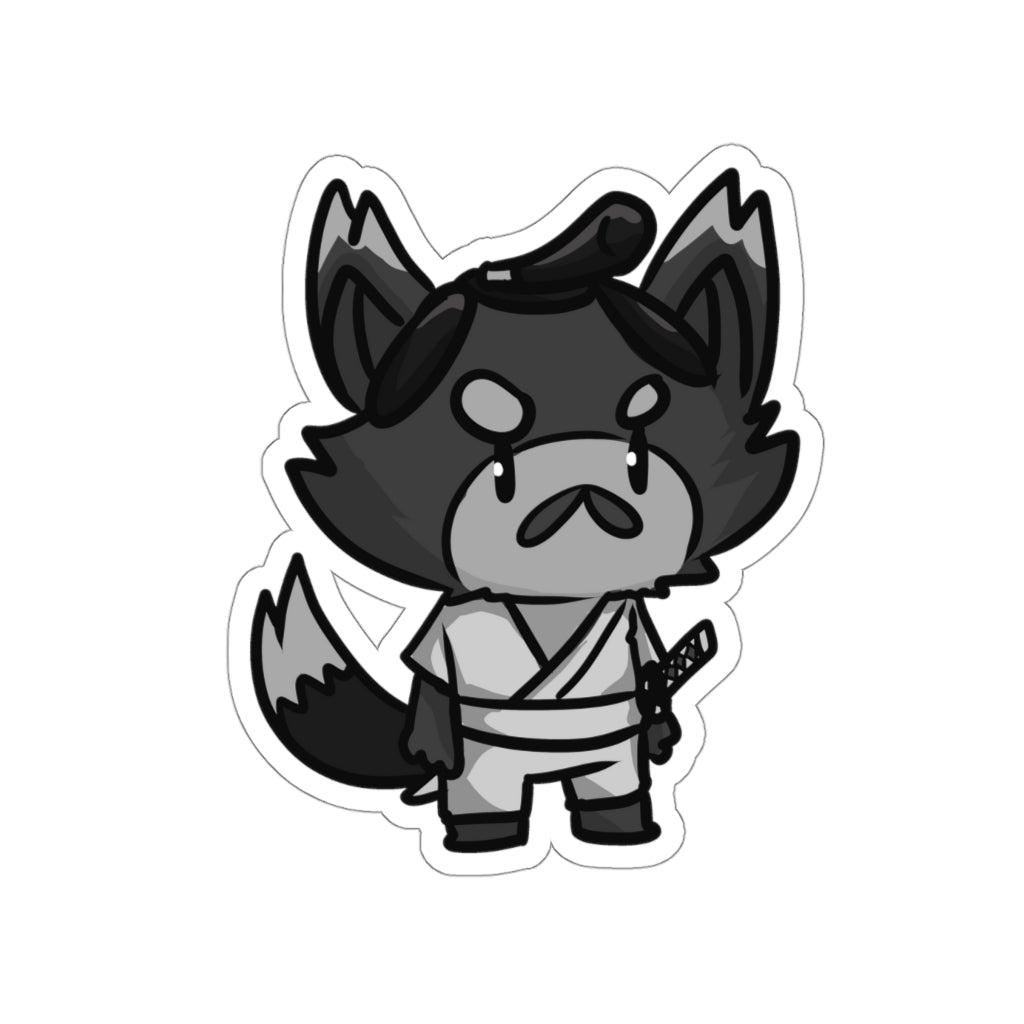 Gokenin Cat Die-Cut Sticker