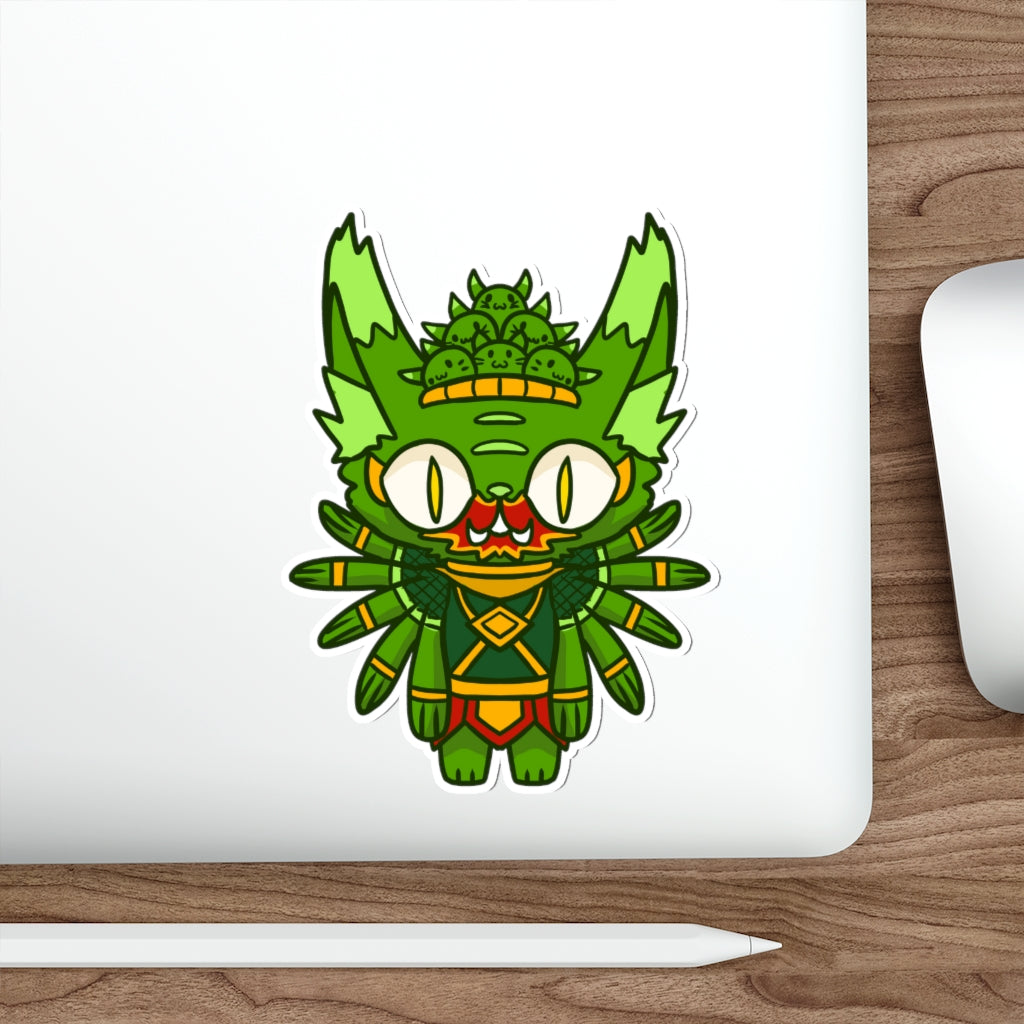 Tosakan Cat Die-Cut Sticker