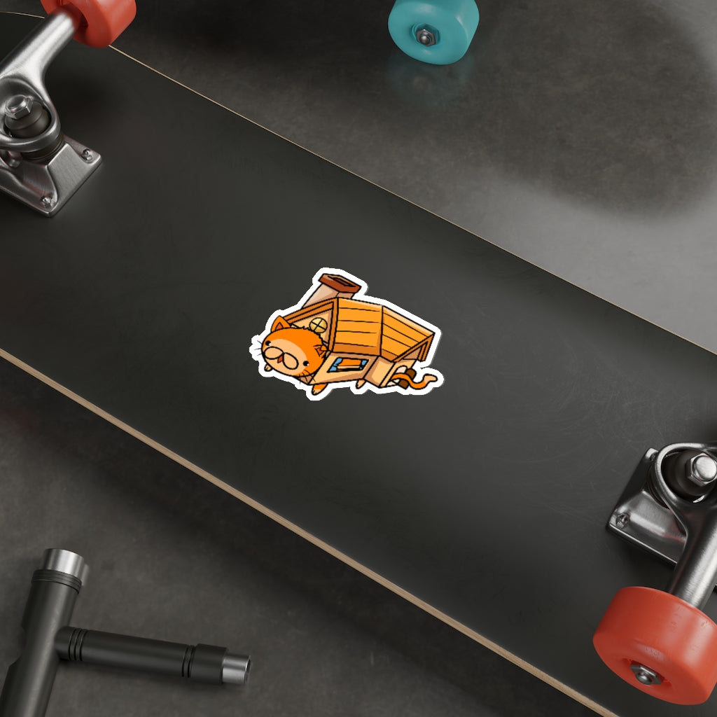 House Cat Die-Cut Sticker