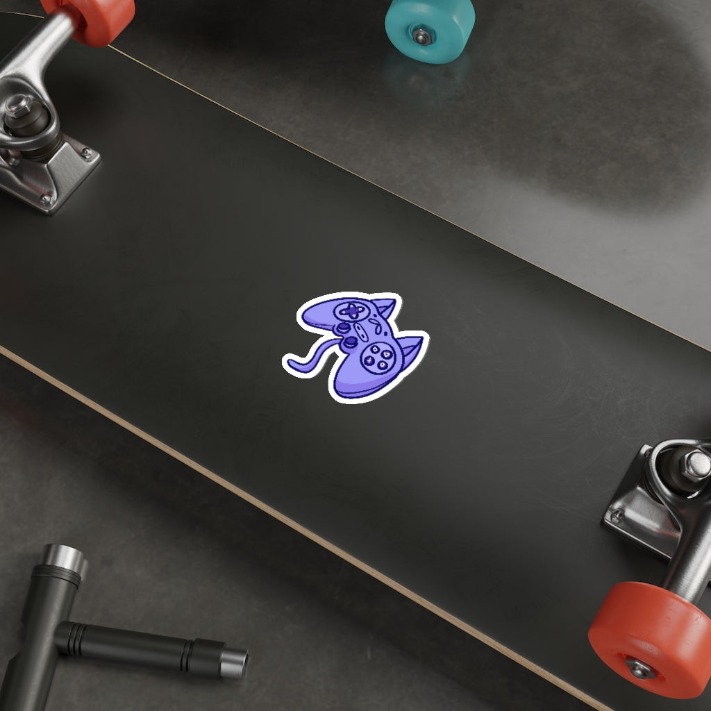Controller Cat Die-Cut Sticker