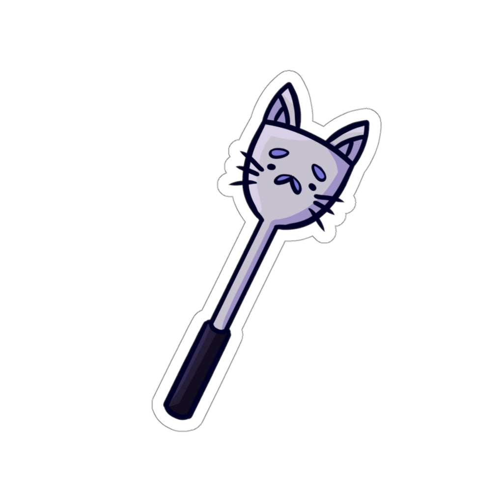 Spatula Cat Die-Cut Sticker