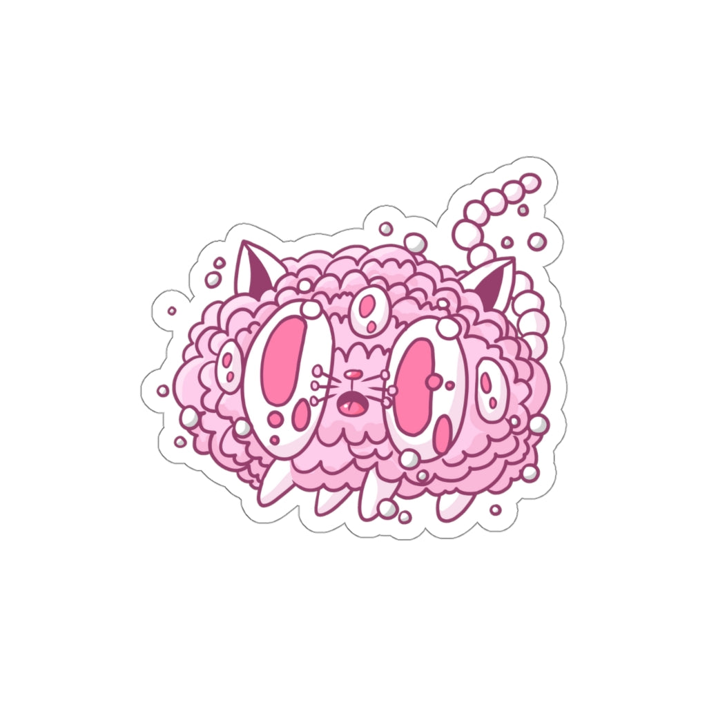 Fluff Cat Die-Cut Sticker