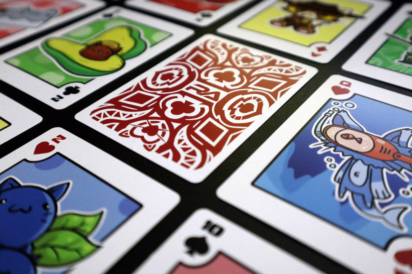 Adorable Cat Playing Cards