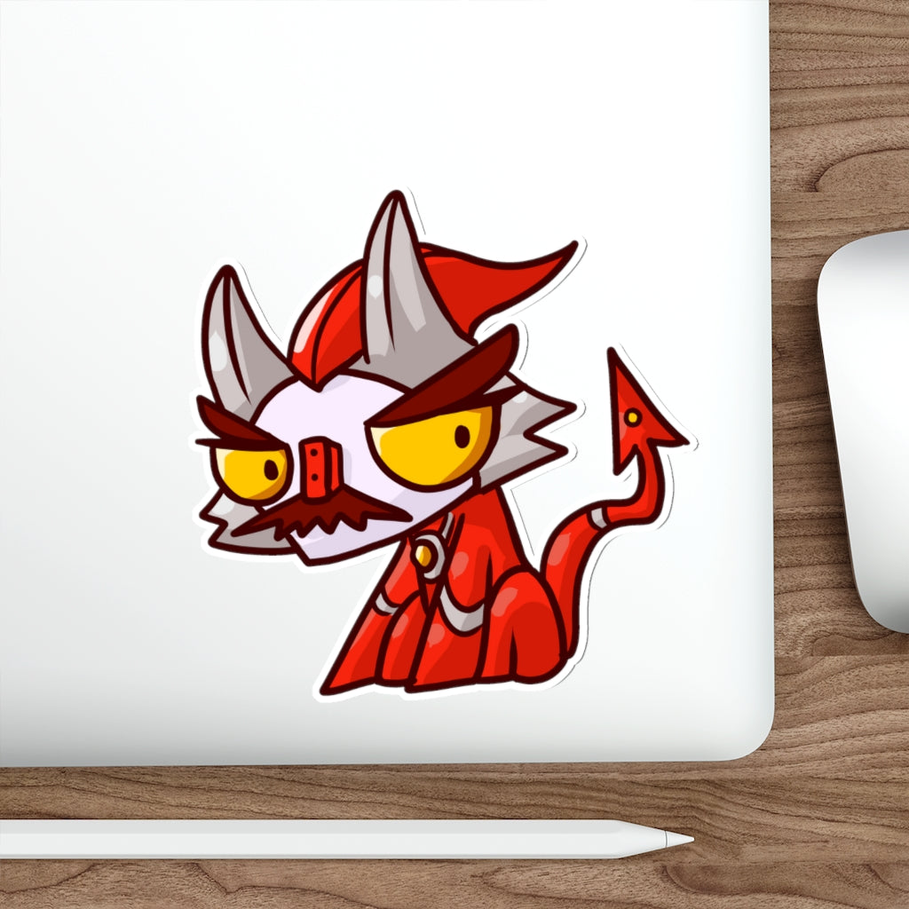 Mischief Cat Die-Cut Sticker