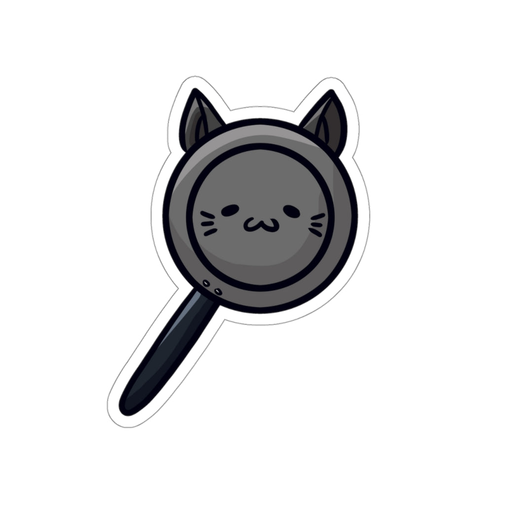 Pan Cat Die-Cut Sticker