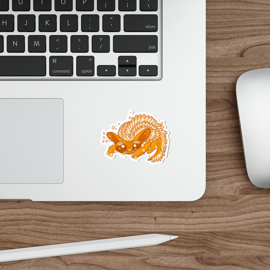 Clumpy Cat Die-Cut Sticker