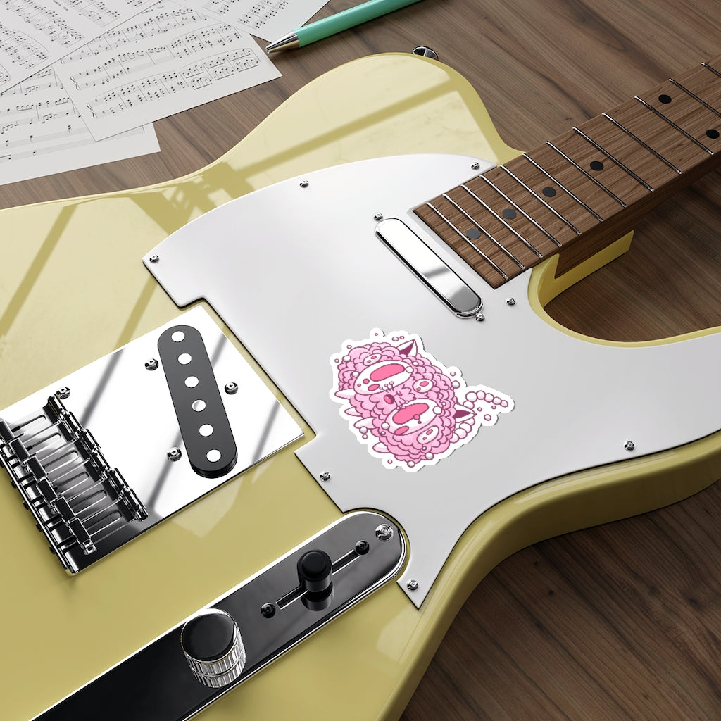 Fluff Cat Die-Cut Sticker