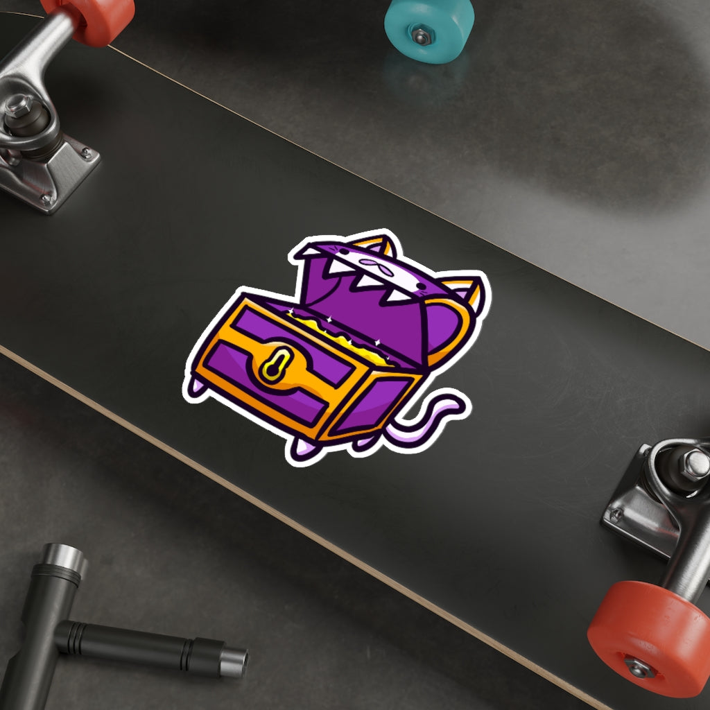 Mimic Cat Die-Cut Sticker