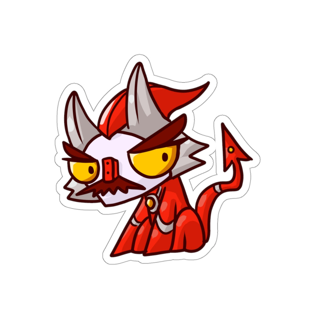 Mischief Cat Die-Cut Sticker