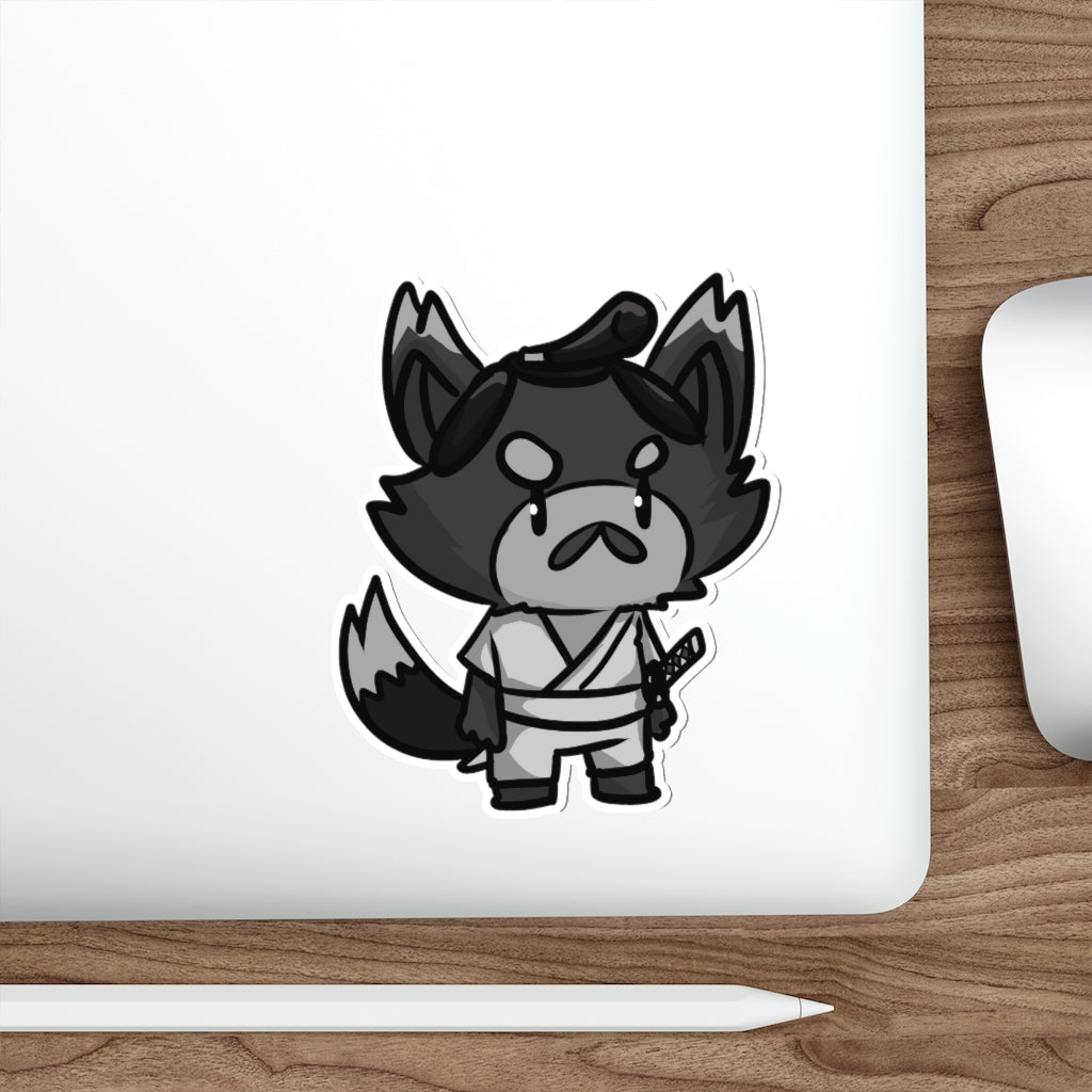 Gokenin Cat Die-Cut Sticker