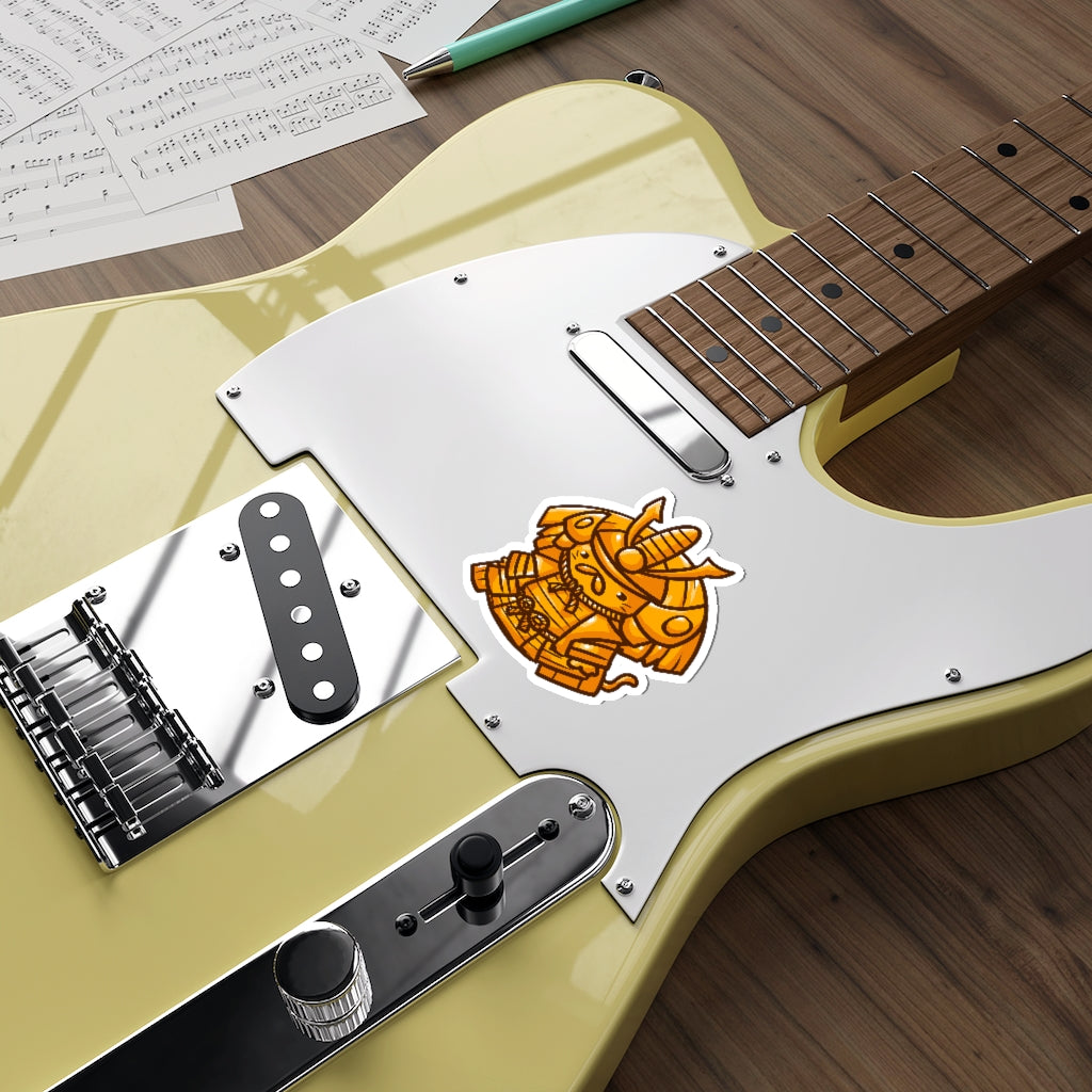 Shogun Cat Die-Cut Sticker