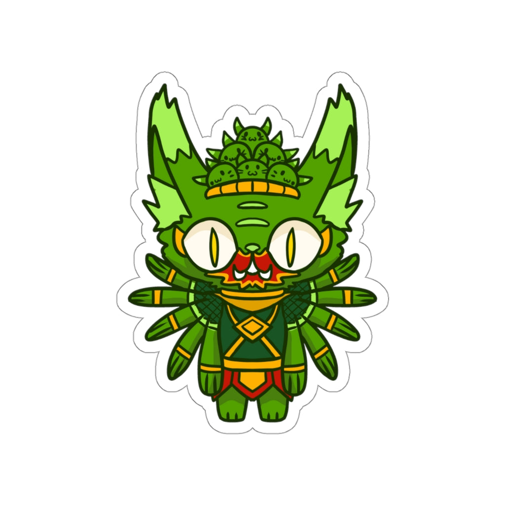 Tosakan Cat Die-Cut Sticker