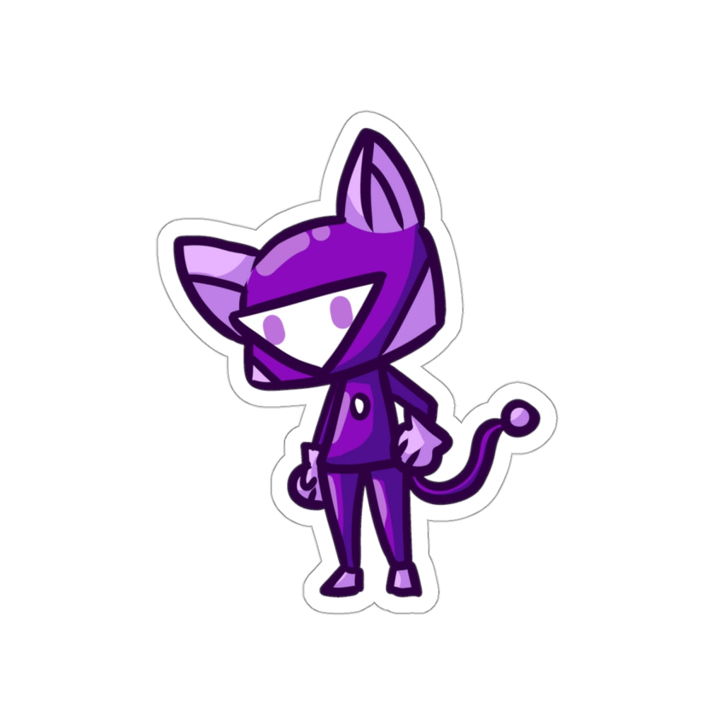 AI Cat Die-Cut Sticker