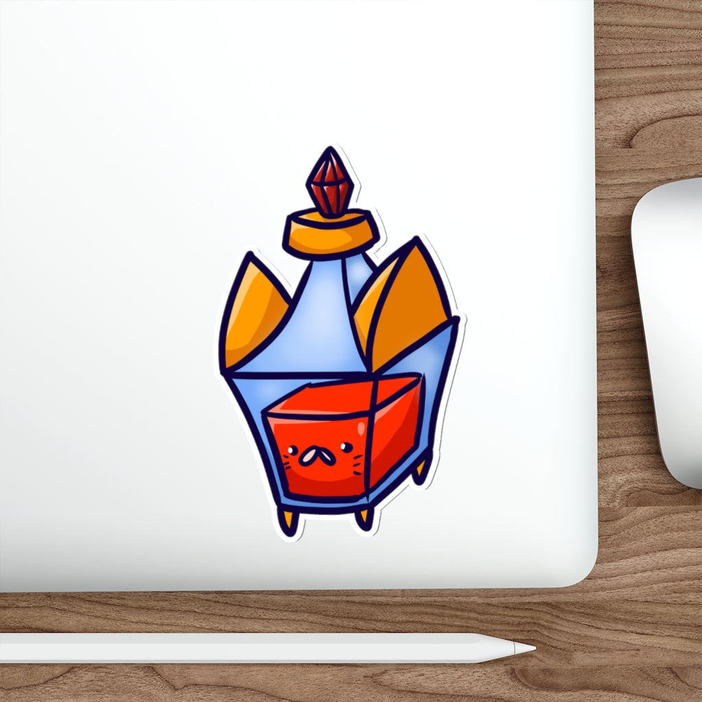 Potion Cat Die-Cut Sticker