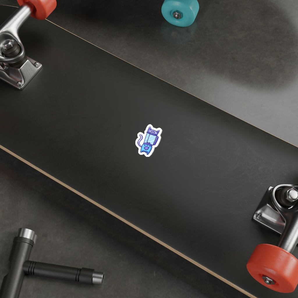 Blender Cat Die-Cut Sticker