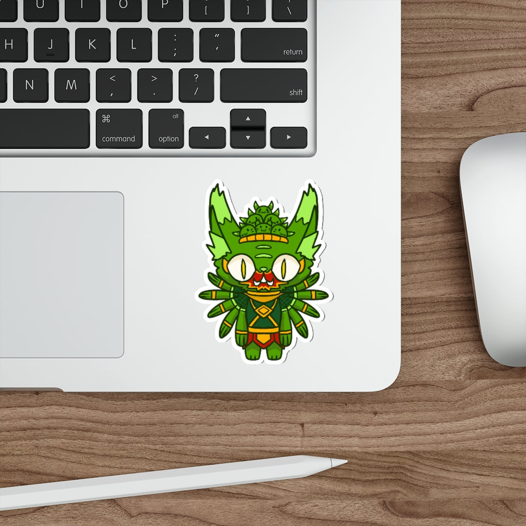 Tosakan Cat Die-Cut Sticker