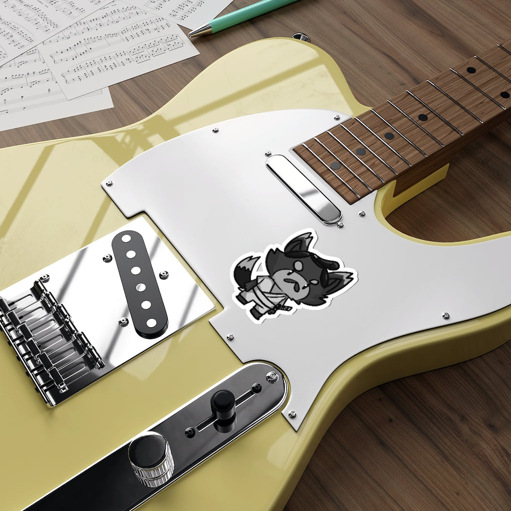 Gokenin Cat Die-Cut Sticker