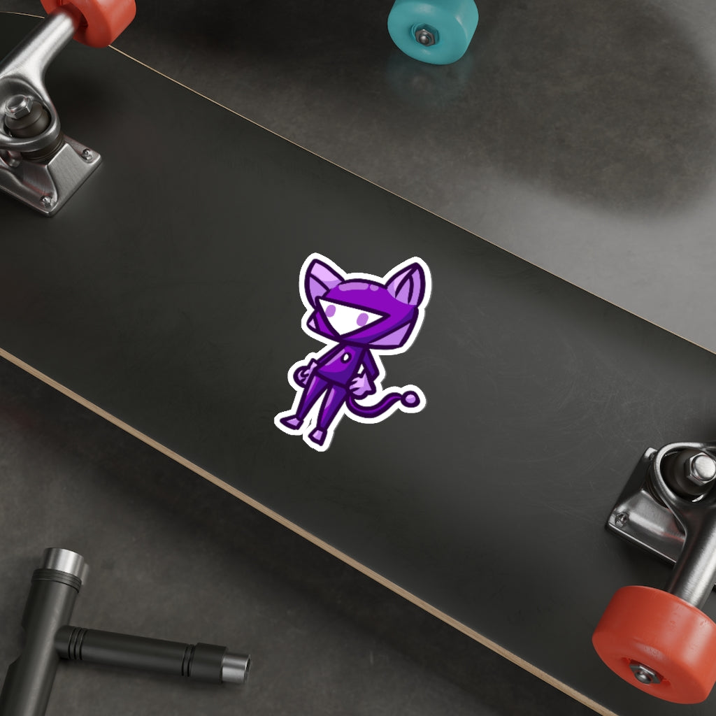 AI Cat Die-Cut Sticker