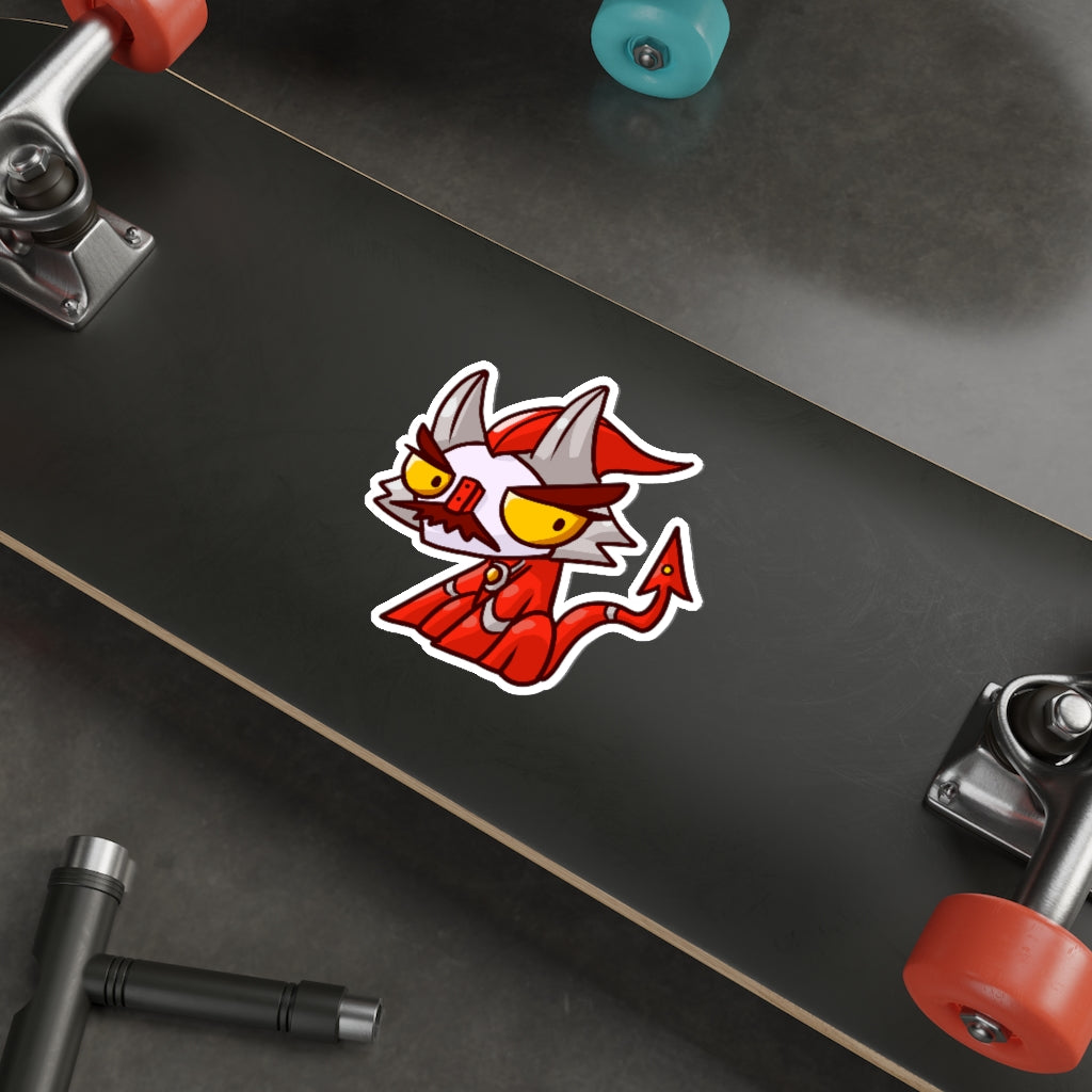 Mischief Cat Die-Cut Sticker