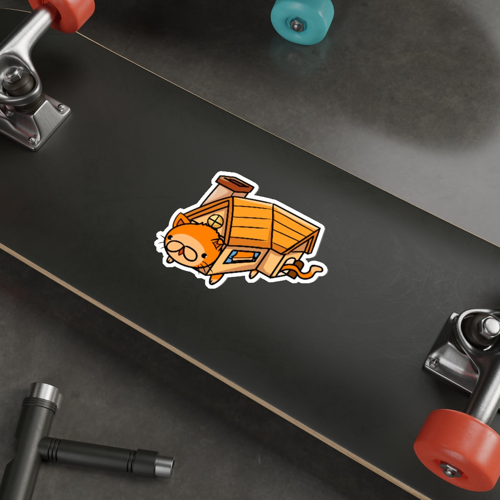 House Cat Die-Cut Sticker