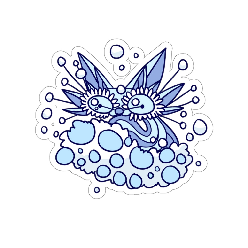 Bubbles Cat Die-Cut Sticker