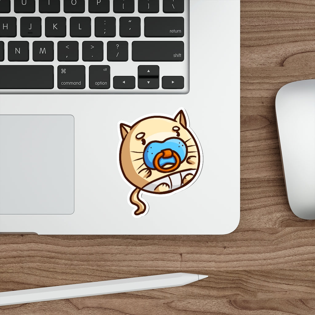 Baby Cat Die-Cut Sticker