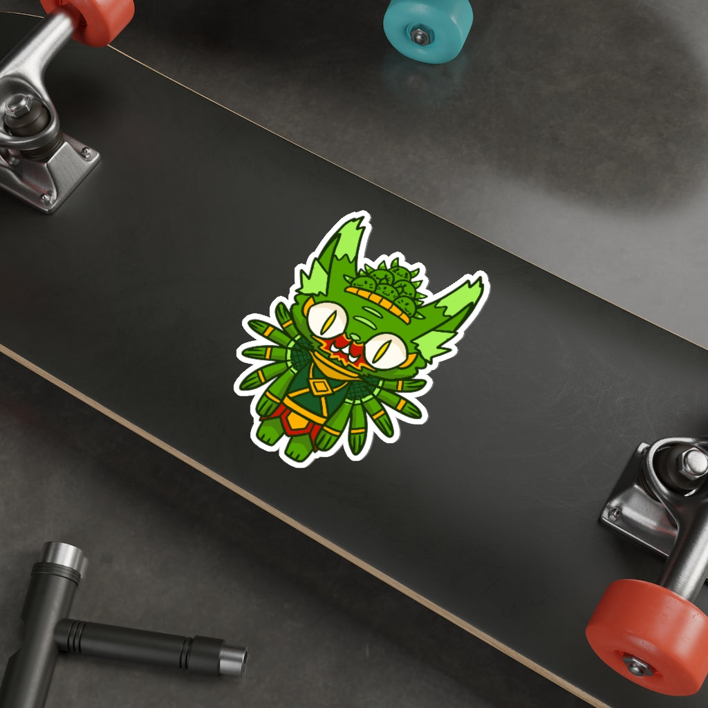 Tosakan Cat Die-Cut Sticker