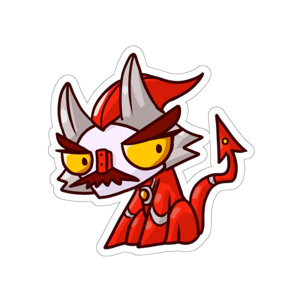 Mischief Cat Die-Cut Sticker