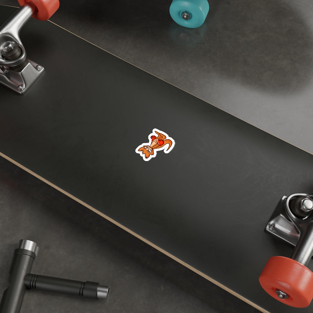 Kangaroo Cat Die-Cut Sticker