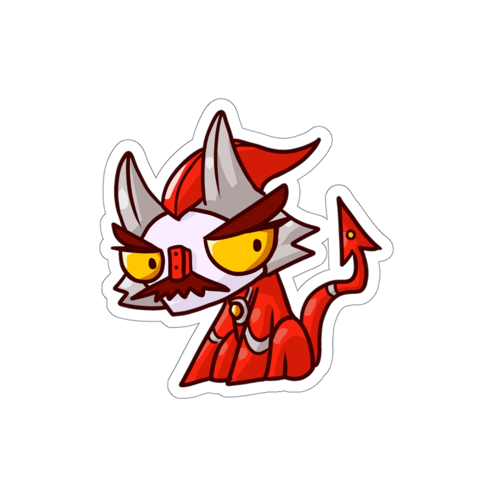 Mischief Cat Die-Cut Sticker