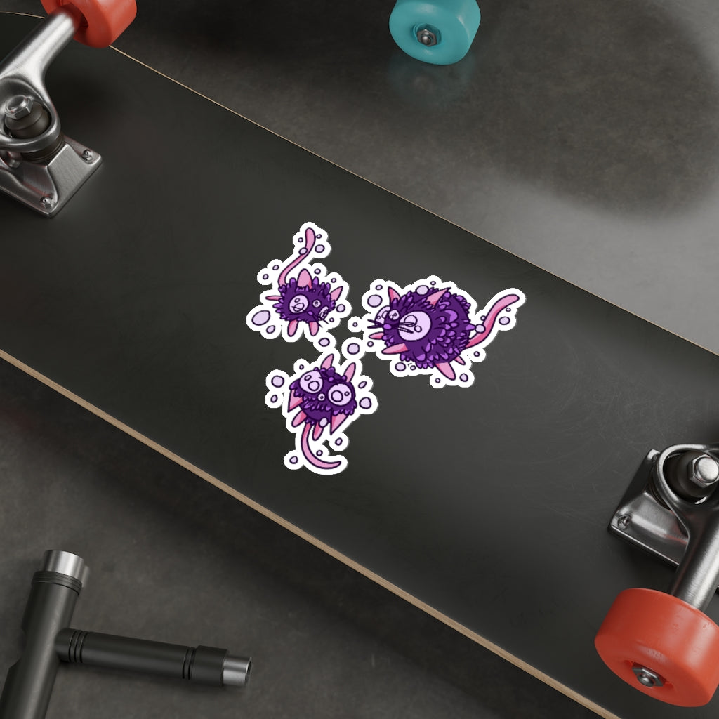 Third Eye Cats Die-Cut Sticker