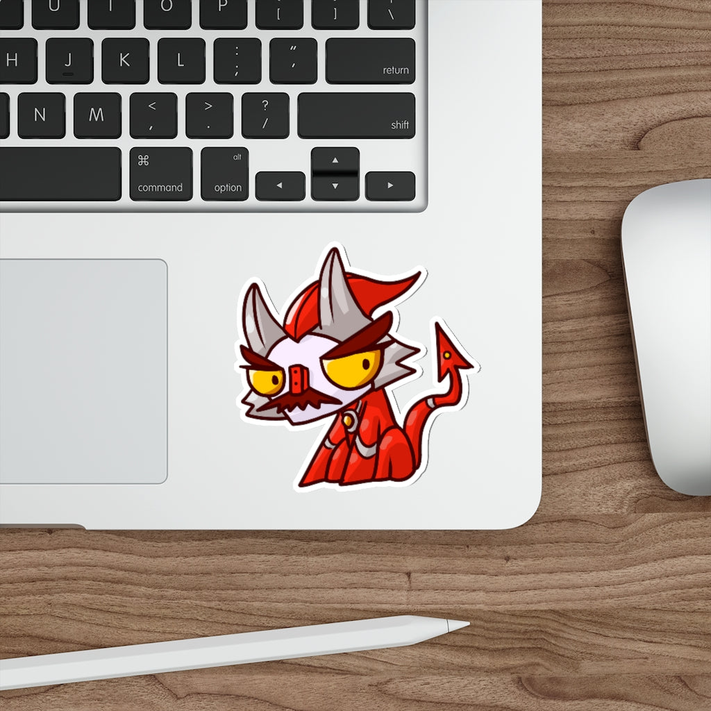 Mischief Cat Die-Cut Sticker
