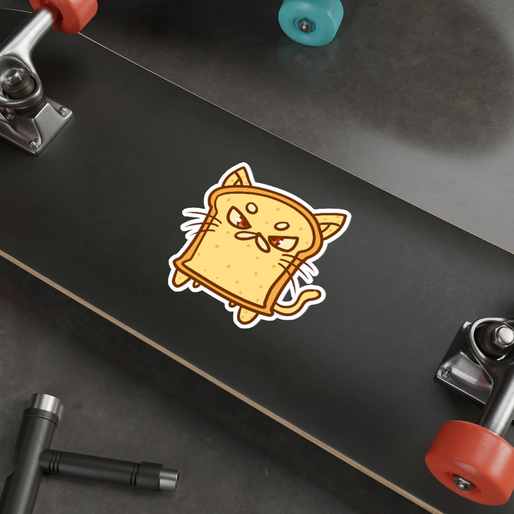 Bread Cat Die-Cut Sticker