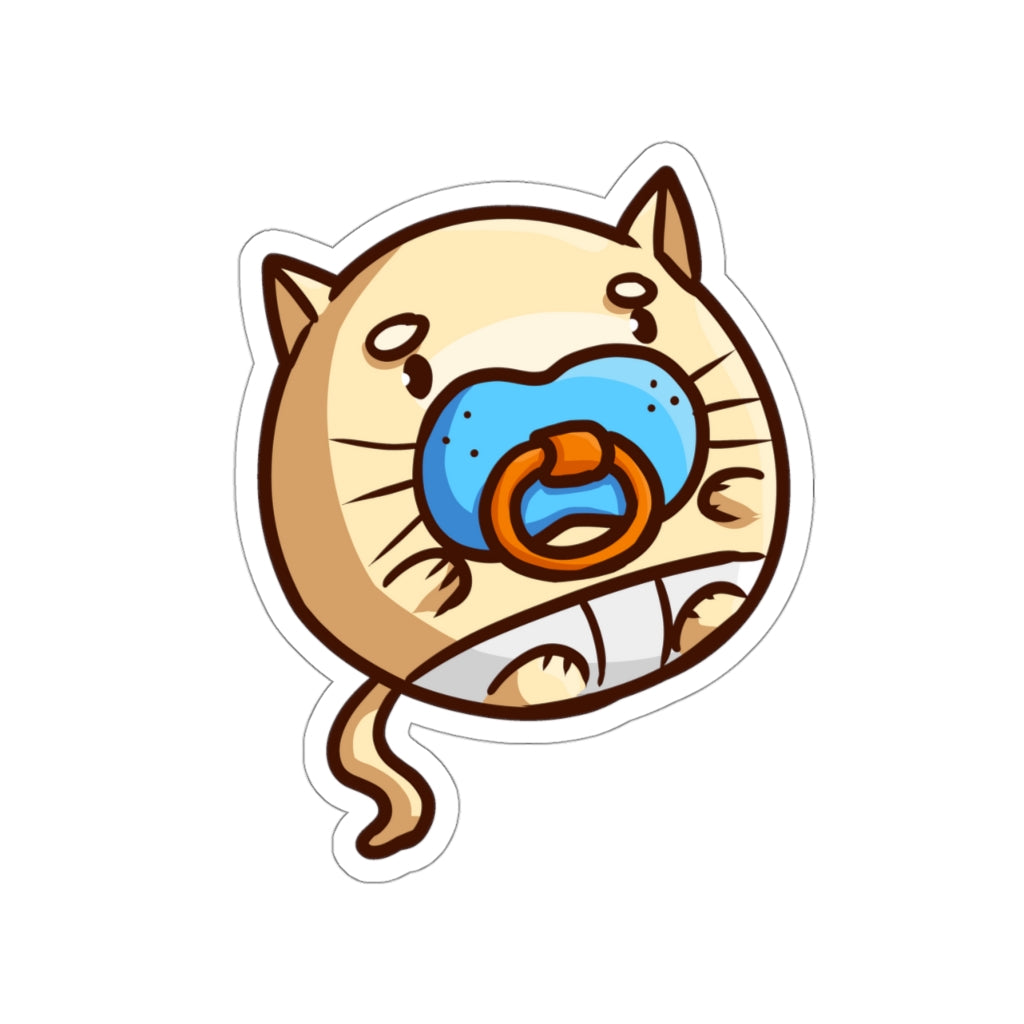 Baby Cat Die-Cut Sticker