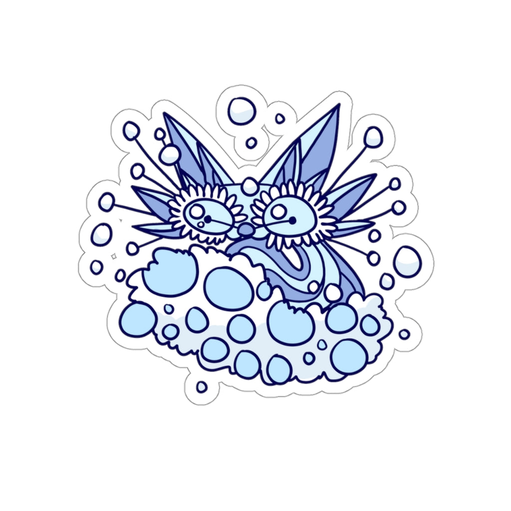 Bubbles Cat Die-Cut Sticker