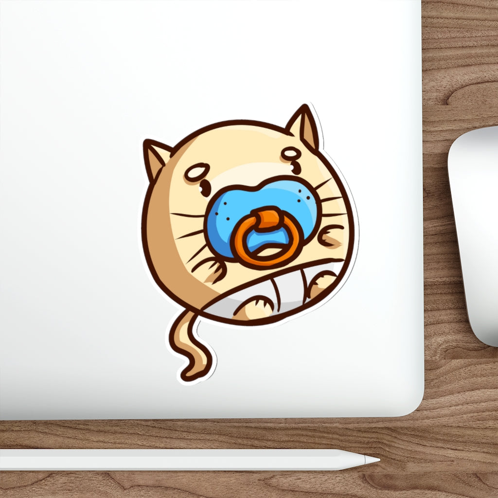 Baby Cat Die-Cut Sticker