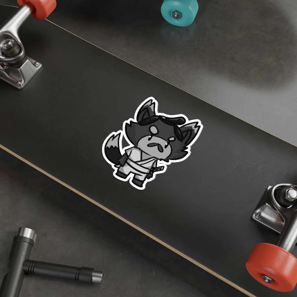 Gokenin Cat Die-Cut Sticker